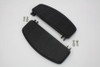 V-Twin - 'D' Driver Footboard Set Gloss Black