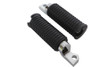V-Twin #352230 - Chrome Drop Style Footpeg Set