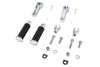 V-Twin - FX Footpeg Mount Kit Chrome