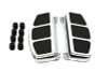 V-Twin - 'D' Driver Footboard Set Chrome