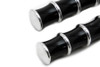 Wyatt Gatling #8039 - Black Tribal Style Footpeg Set