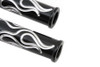 Wyatt Gatling #3677 - Black Flame Style Footpeg Set