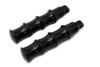 Wyatt Gatling #8047 - Black Tribal Style Footpeg Set