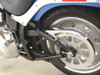 V-Twin #60649-07 - Chrome Rear Belt Guard Upper