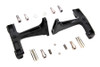 V-Twin #77397B - Black Passenger Footboard Mount Kit