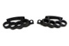 Wyatt Gatling #77099B - Black Knuckle Footpeg Set
