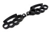 Wyatt Gatling #77099B - Black Knuckle Footpeg Set