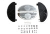 V-Twin - Half Moon Footboard Set Black