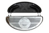 V-Twin - Half Moon Footboard Set Black