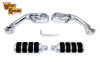 V-Twin - Wyatt Gatling Cats Paw Footpeg Kit