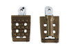 V-Twin #78941 - Bronx Passenger Footpeg Set Bronze