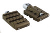 V-Twin #78941 - Bronx Passenger Footpeg Set Bronze