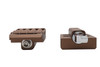V-Twin #78940 - Bronx Passenger Footpeg Set Bronze