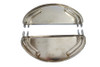 V-Twin - Driver 'D' Shape Footboard Set Chrome
