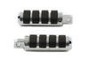 V-Twin #04791 - Small Cats Paw Footpeg Set Chrome