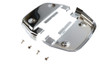 V-Twin #C17-0451 - Passenger Footboard Cover Chrome
