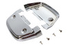 V-Twin #C17-0451 - Passenger Footboard Cover Chrome