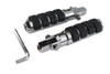 Wyatt Gatling #75431 - Cats Paw Footpeg Set Chrome