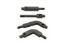 Wyatt Gatling #70509 - Replica Footboard Mount Bracket Kit Black