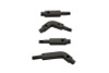 Wyatt Gatling #70509 - Replica Footboard Mount Bracket Kit Black