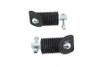 V-Twin - FXR Driver Footpeg Set Zinc Plated