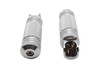 Wyatt Gatling #17-0956KB - Silver Knurled Four Grooved Footpeg Set