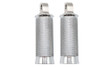 V-Twin #78950 - Speedster Hollow Point Male Footpeg Set Chrome