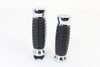 Wyatt Gatling #351098 - Alligator Style Throttle By Wire Grip Set Chrome