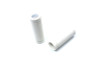 Wyatt Gatling #17-0506EW - White Stock Style Grip Set with Chrome Plugs