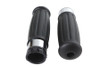 V-Twin #07998 - Black Grip Set 1909 Style
