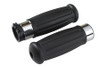V-Twin #07998 - Black Grip Set 1909 Style