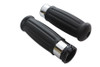 V-Twin #07998 - Black Grip Set 1909 Style