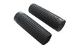 V-Twin - Replica Rib Style Grip Set Black