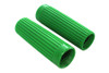 V-Twin - Replica Rib Style Grip Set Green