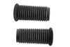 V-Twin #70203 - Driver Footpeg Rubber Black Set