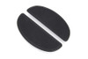 V-Twin - Driver Upper Footboard Plate Set Black