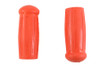 V-Twin - Replica Short Stock Handlebar Grip Set Orange