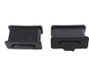 V-Twin #20193 - Muffler Mount Set Black Rubber