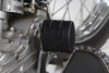 V-Twin #18006 - Black Rubber Brake Pedal Pad With FLH Logo