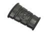 V-Twin #18007 - Black Rubber Kick Starter Pedal With FLH Logo
