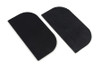 V-Twin #02430R3 - Mini Footboard Mat Set Black Rubber