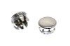 V-Twin #19016A - Replacement Chrome Hole Plugs