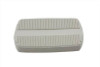 V-Twin - Brake Pedal Rubber Off White