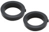 V-Twin #78995B - 1 inch Handlebar Collar Set Black