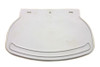 V-Twin #28-0707 - Mud Flap Rubber White Plain