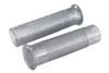 Wyatt Gatling #H17-0580S - Silver Metal Flake Grip Set