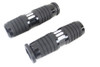 V-Twin #78481B - Hand Grip Set Black