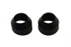 V-Twin #71482 - 35mm Rubber Fork Boots Black