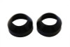 V-Twin - 41mm Rubber Fork Boots Black