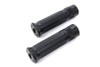 V-Twin - Black Beck Plastic Grip Set